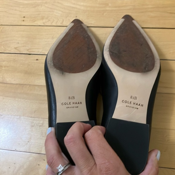 Cole Haan Women's Black Loafers - Picture 2 of 4